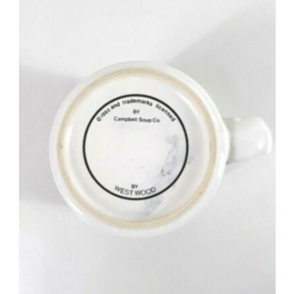 1993 Campbell's Soup Mug Boy & Girl 14 Oz Vintage - Picture 5 of 5